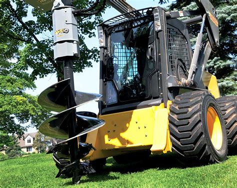 bobvst skid steer with auger|bobcat skid steer attachments.